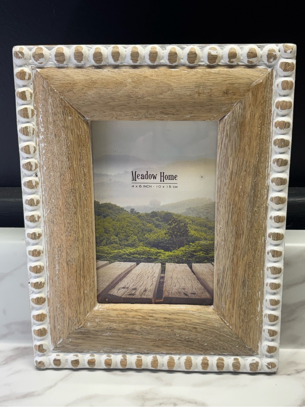 Meadow Home Weathered Wood Natural Picture Frame 4x6 in / 10x15cm